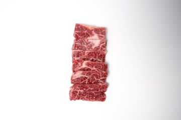 Suzuki Full Blood Wagyu Thick Skirt Yakiniku Slice MBS9+ 200g