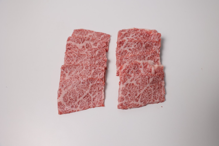 Suzuki Full Blood Wagyu Rib Cap Yakiniku Slice MBS9+ 200g