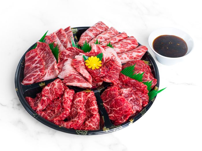 2GR Full Blood Wagyu Premium Yakiniku Set MBS8-9 750g