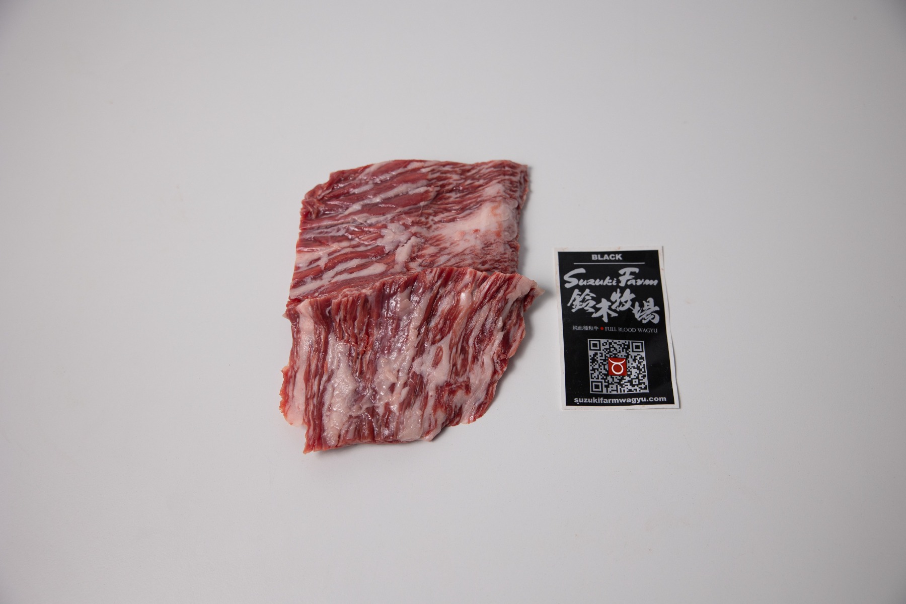 Suzuki Full Blood Wagyu Inside Skirt Steak MBS9+ 300g